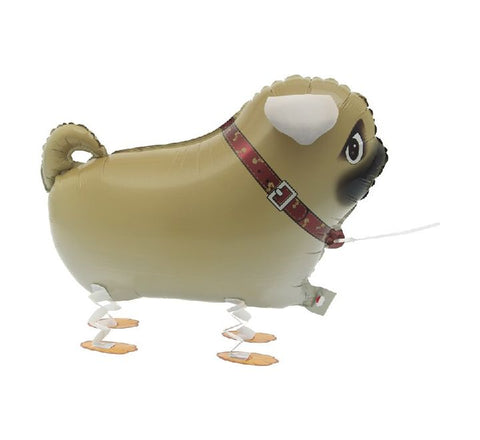 PUG WALKING BALLOON