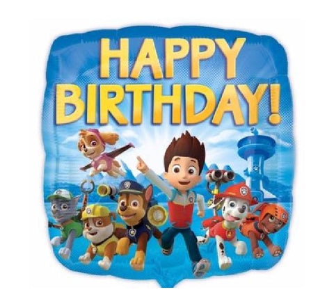 PAW PATROL HAPPY BIRTHDAY 18IN FOIL