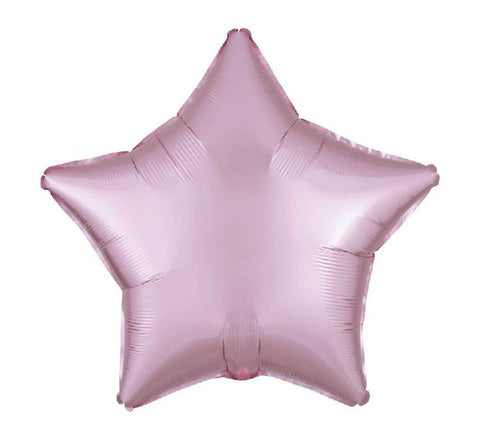 19IN SATIN LUXE PASTEL PINK STAR FOI