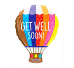 18IN GET WELL HOT AIR BALLOON FOIL