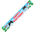 9FT BLOX GAME BIRTHDAY BANNER