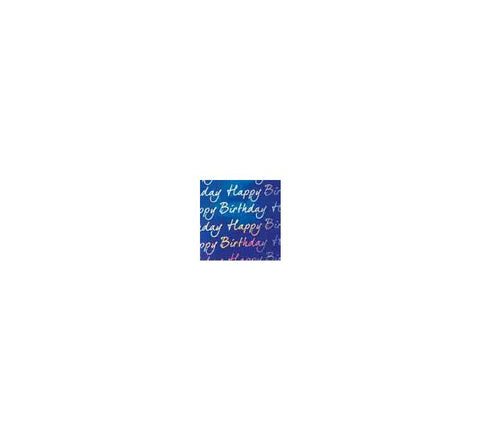 HOLO FOIL DAZZLE HB SCRIPT SILVER/BLUE