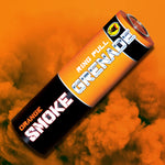 SMOKE GRENADE BLACK CAT 75 SEC ORANGE