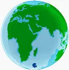 GLOBE 15" ORBZ BALLOON EARTH