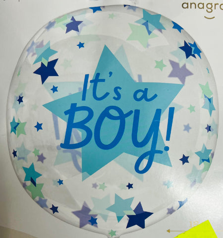 ITS A BOY BALLOON 18" BALLLOON