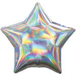 Iridescent Star Foil Balloon Kit